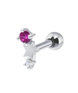 July Birthstone Helix Ear Piercing TIP-3603 